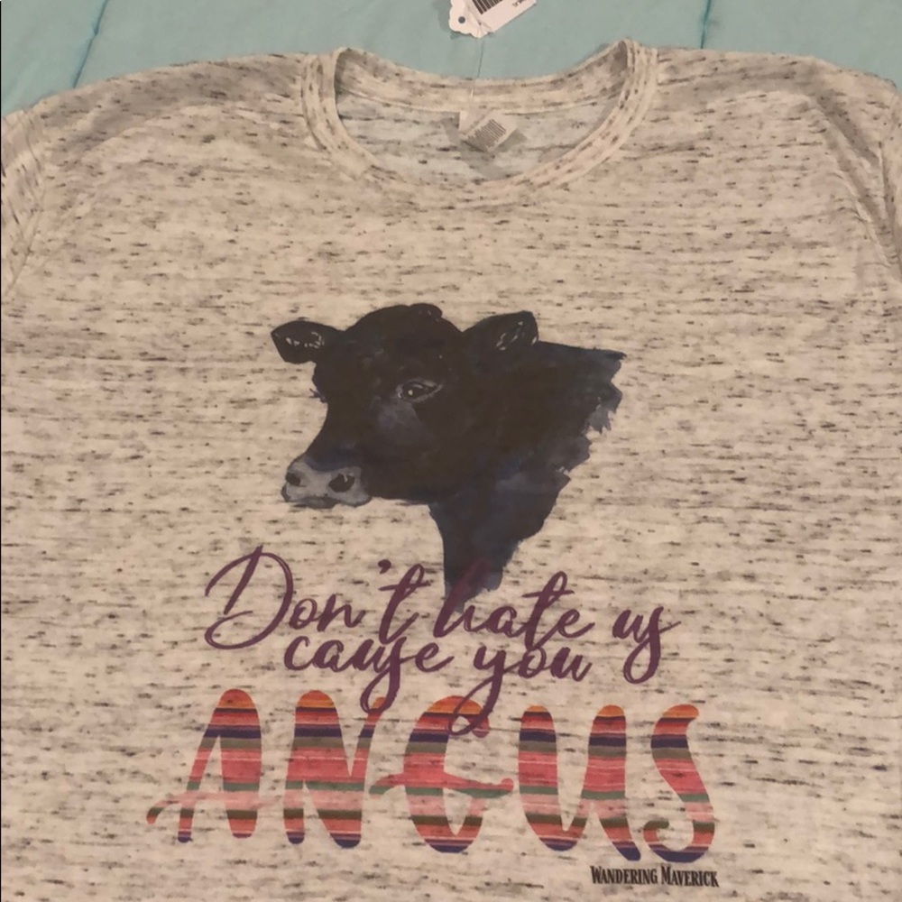 Don’t Hate Is Cause You Angus tee